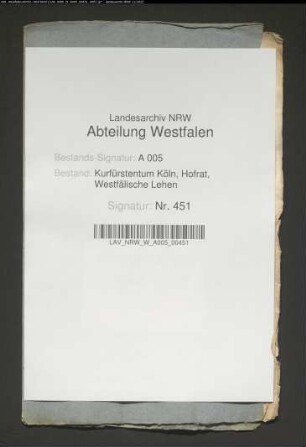 Belehnung für Alhard von Hörde mit der Grafschaft Bökenförde samt Zubehörungen
