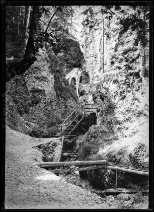 Österreich. Marienwasserfall bei Mariazell