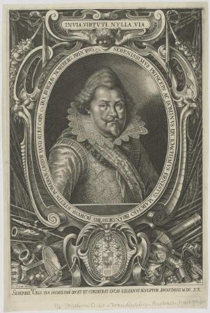 Bildnis des Ioachimvs Ernestvs, Marchio Brandenbvrg.