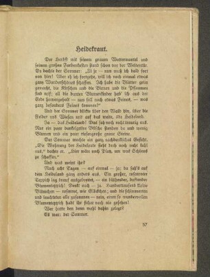 Heidekraut.