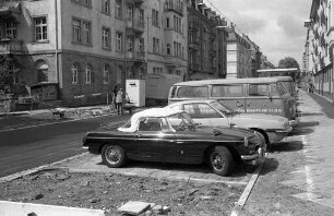 Neugestaltung der Parkplätze in der Südendstraße zwischen Karlstraße und Hirschstraße