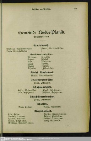 Gemeinde Nieder-Planitz