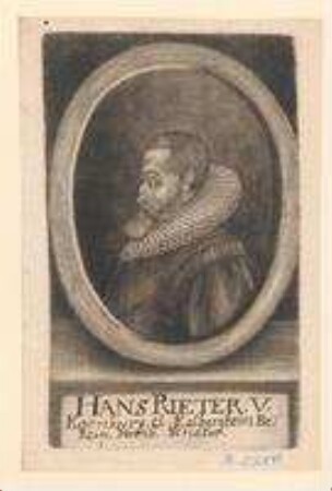 Hans V. Rieter, Ratsherr