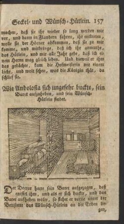 Wie Andolosia sich ungefehr buckte ... und sein Wünsch-Hütlein findet.