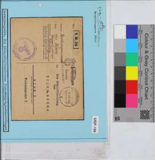Privat-Feldpost-Vordruckkarte, Schiffsname/Landeinheit: 1. Ausbildungsabteilung für Kriegsschiffneubauten; Frankatur, Mi.-Nr.: [Keine]; Poststempel: Masch.-Stpl: Flensburg 3b 2.7.41.-20; Nebenstempel: 1. Ausbildungsabteilung f . Kriegsschiffneubauten Flensburg-Scharnhorstl.