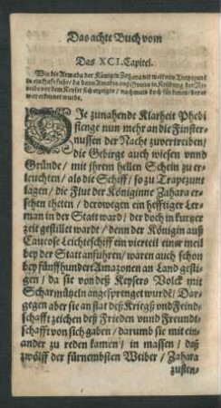 Das XCI. Capitel.