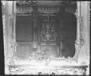 Potsdam, Neues Palais, Blaue Kammer, R.: 179, Ostwand, Spiegel.