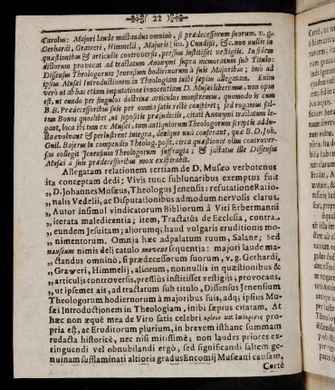 22-26, Allegatam relatinem tertiam de D. Musaeo ...