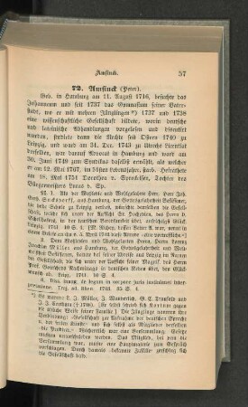 72. Amsinck (Peter).