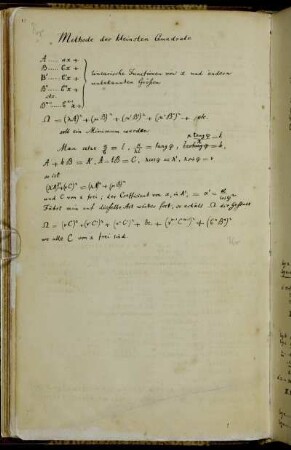 Methode der kleinsten Quadrate