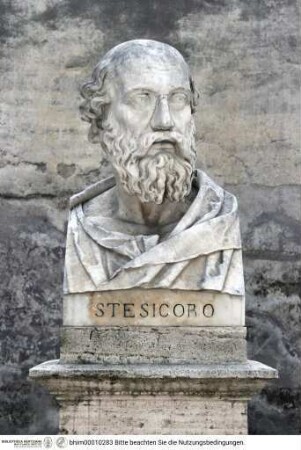 Büste des Dichters Stesichoros