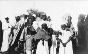 Eingeborene an der Holzstation von Renk [Reise nach dem Sudan, Band 2]