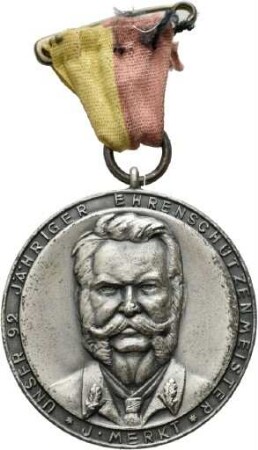 Medaille auf die Sechshundertjahrfeier der Schützengilde Schwäbisch Hall, 1930