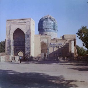 Usbekistan. Samarkand. Gur-Emir-Mausoleum. Außenansicht