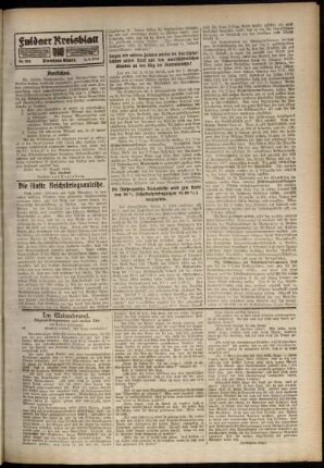 Zweite Ausgabe vom Samstag, den 02. September 1916.
