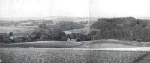 Ostro mit Schanze von Süd-Westen : Landschaft - Burgwall. Ort: Wotrow / Ostro. Ostro mit Schanze von Süd-Westen.