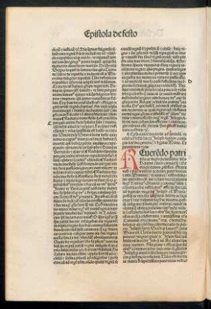 Epistola ... celebretur festum sancti Joseph virginis coniugis sancte dei genitricis et virginis Marie ....