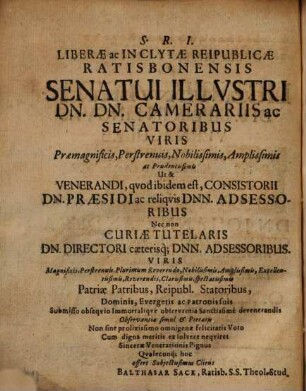 Exercitatio Theologica De Licentia Vertendi S. Biblia In Lingvas Vernaculas
