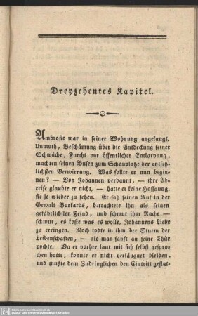 Dreyzehentes Kapitel