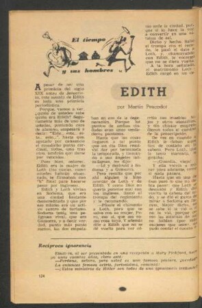 Edith : El tiempo y sus hombres