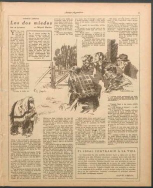 Los dos miedos : Cuento andino