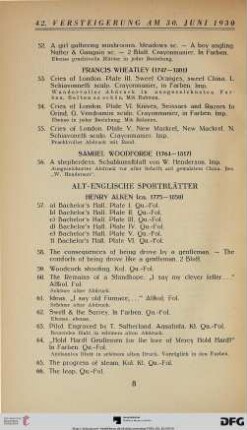 Altenglische Sportblätter (Nr. 57-313)