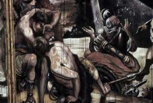 Bildfeld im Tonnengewölbe: Auferstehung Christi