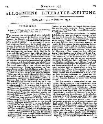 Grosse, Karl: Helim oder Ueber die Seelenwanderung / Karl Grosse. - Zittau ; Leipzig : Schöps