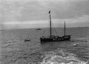 "Pilots" Schiff : "Pilots" Schiff, wahrscheinlich ein Lotsenboot.