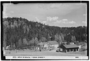 Ottomühle im Bielatal. Sächsische Schweiz