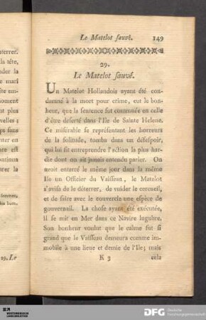29. Le Matelot sauvé