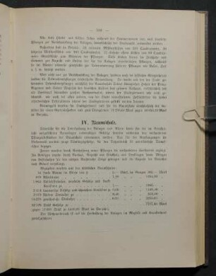 IV. Baumschule.