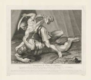 Kampf zwischen David und Goliath