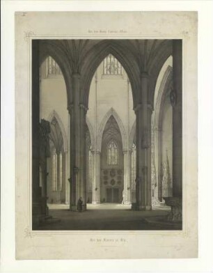 Münster. Inneres. Querhaus. Um 1880