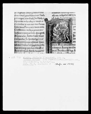 Biblia Latina: Fol. 35 r.?: Initiale F