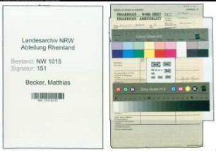 Entnazifizierung Matthias Becker , geb. 00.00.0000 (Kaufmann)