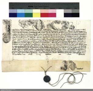 Bestätigung durch Papst Innozenz XI. der Wahl des Placidus von Droste zum Abt von Fulda