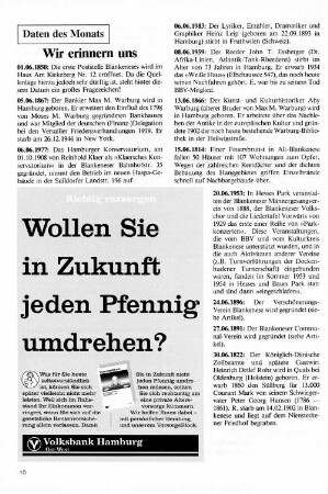 Wir erinnern uns