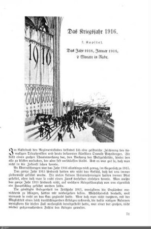 Das Kriegsjahr 1916