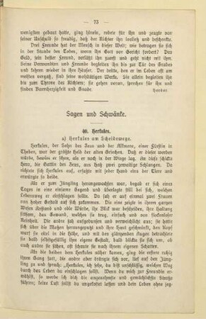 Sagen und Schwänke
