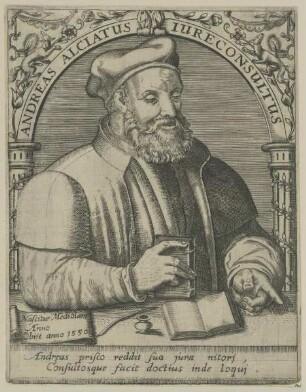 Bildnis des Andreas Alciatus