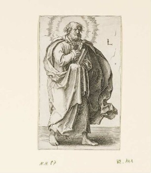 Petrus, Blatt 2 der Folge "Christus, Paulus und die zwölf Apostel"