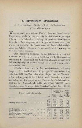 3. Erkrankungen, Sterblichkeit