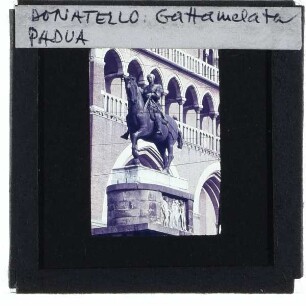 Padua, Donatello, Reiterstandbild des Gattamelata