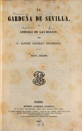 La Garduña de Sevilla