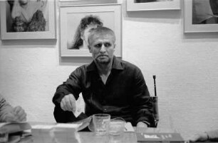 Brecht-Haus : Im Brecht-Haus: Apti Bisultanov; Bild: Alain Riviere