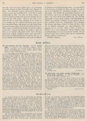 221-222 Kleine Kritiken