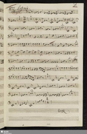1072. Sinfonia aus L'innocente Fortunata / Paisiello, G.