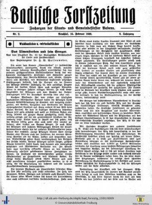 Nr. 2, 15. Februar 1930
