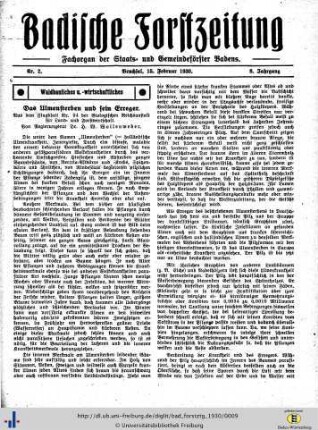 Nr. 2, 15. Februar 1930